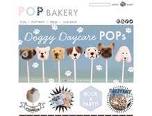 Tablet Screenshot of popbakery.co.uk